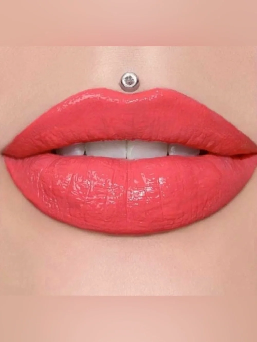 Jeffree Star Supreme Gloss “Watermelon Soda” NIB Bright Pink Coral Lip Gloss